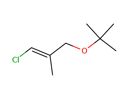 Ether, tert-butyl3-chloro-2-methylallyl, (E)- (8CI) cas  23240-40-6