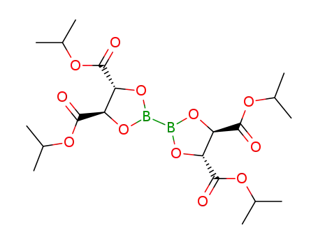 Molecular Structure of 480438-21-9 (Bis(diisopropyl-D-tartrate glycolato)diboron)