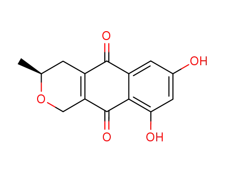 (S)-(+)-3,4-dihydro-7,9-dihydroxy-3-methyl-1H-naphtho[2,3-c]pyran-5,10-dione