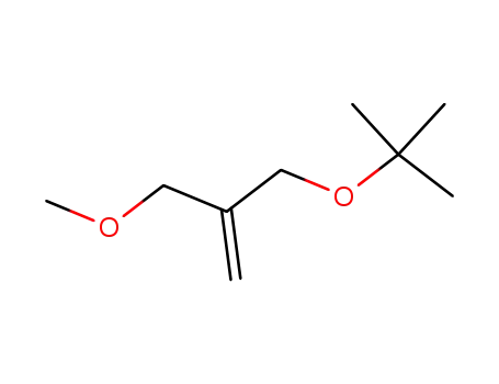 Molecular Structure of 23230-86-6 (3-tert-Butoxy-2-(methoxymethyl)-1-propene)