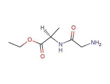 Molecular Structure of 748094-26-0 (<i>N</i>-glycyl-D-alanine ethyl ester)