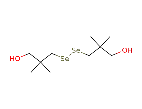 Molecular Structure of 23243-51-8 (3,3'-Diselenobis(2,2-dimethyl-1-propanol))
