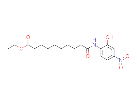 Decanoic acid, 10-[(2-hydroxy-4-nitrophenyl)amino]-10-oxo-,ethyl ester