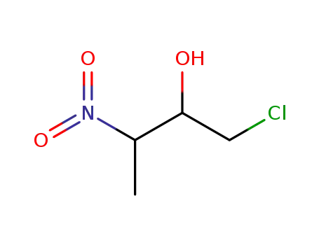 Molecular Structure of 30533-30-3 (1-chloro-3-nitrobutan-2-ol)
