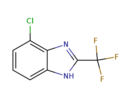 4-chloro-2-(trifluoromethyl)-1H-benzimidazole