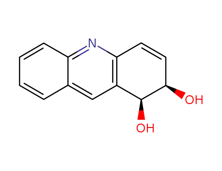 Molecular Structure of 404875-20-3 (1,2-Acridinediol, 1,2-dihydro- (9CI))