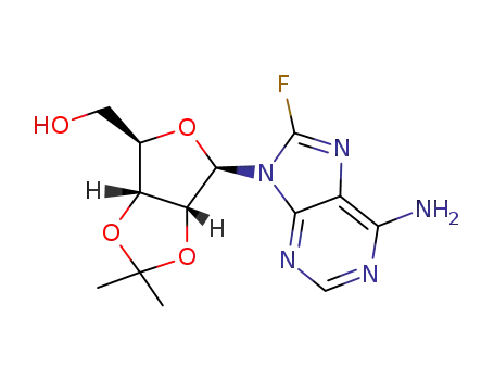 8-fluoro-2',3'-O-(1-methylethylidene)adenosine