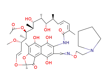 3-[[[2-(1-ピロリジニル)エトキシ]イミノ]メチル]リファマイシン