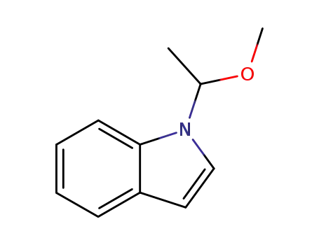 Molecular Structure of 22942-81-0 (1-(1-methoxyethyl)-1H-indole)