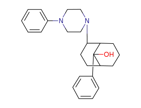 Molecular Structure of 30297-79-1 (9-Phenyl-2-(4-phenyl-1-piperazinyl)bicyclo[3.3.1]nonan-9-ol)