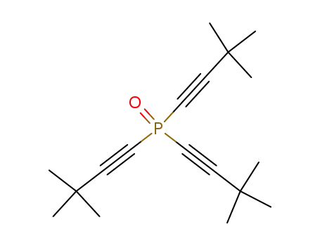 Molecular Structure of 22752-38-1 (tris(3,3-dimethylbut-1-yn-1-yl)phosphane oxide)