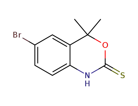 6-Bromo-4,4-dimethyl-1H-benzo[D][1,3]oxazine-2(4H)-thione