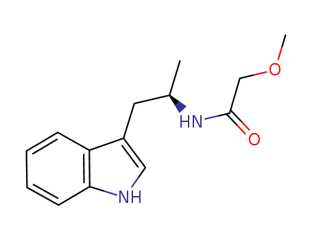 (R)-N-[1-(1H-indol-3-yl)propan-2-yl]-2-methoxyacetamide