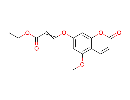 (E)-3-(5-Methoxy-2-oxo-2H-chromen-7-yloxy)-acrylic acid ethyl ester