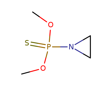 Phosphonothioic acid,1-aziridinyl-, O,O-dimethyl ester (8CI,9CI) cas  23165-77-7