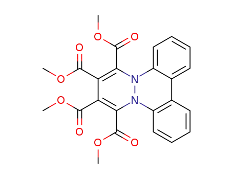 Benzo[c]pyridazino[1,2-a]cinnoline-6,7,8,9-tetracarboxylic acid tetramethyl ester