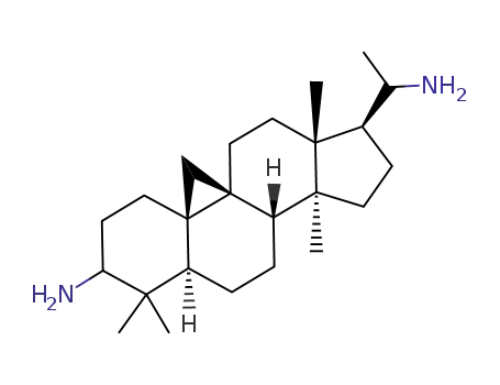 (5R,8S,9S,10R,13R,14S,17S)-17-(1-Amino-ethyl)-4,4,13,14-tetramethyl-tetradecahydro-cyclopropa[9,10]cyclopenta[a]phenanthren-3-ylamine