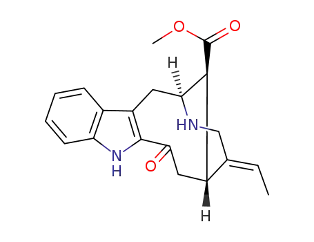 Molecular Structure of 2673-40-7 (Vobassan-17-oic acid, 4-demethyl-3-oxo-, methyl ester)