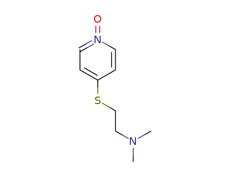 Pyridine, 4-[[2-(dimethylamino)ethyl]thio]-, 1-oxide (8CI)