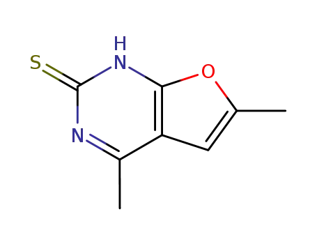 4,6-dimethyl-1<i>H</i>-furo[2,3-<i>d</i>]pyrimidine-2-thione
