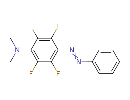 Benzenamine,2,3,5,6-tetrafluoro-N,N-dimethyl-4-(2-phenyldiazenyl)- cas  22955-60-8