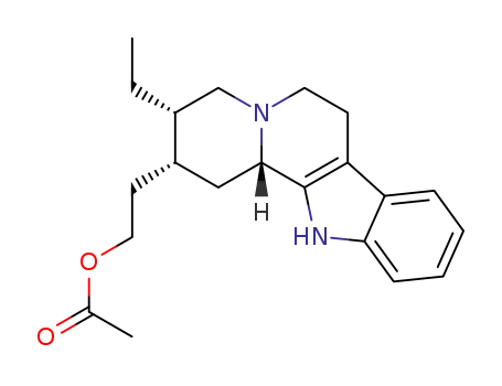 Acetic acid 2-((2R,3S,12bS)-3-ethyl-1,2,3,4,6,7,12,12b-octahydro-indolo[2,3-a]quinolizin-2-yl)-ethyl ester