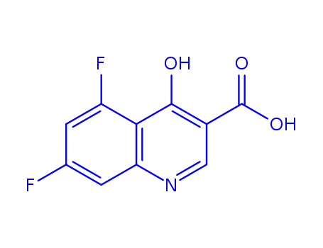 5,7-DIFLUORO-4-HYDROXY-퀴놀린-3-카르복실산