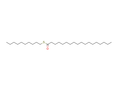 octadecanethioic acid, S-decyl ester