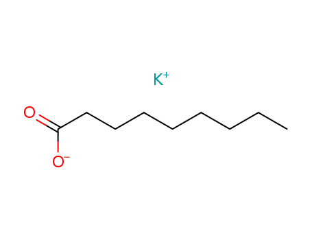 Molecular Structure of 23282-34-0 (Nonanoic acid, potassium salt)