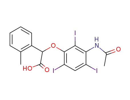 2-[3-(アセチルアミノ)-2,4,6-トリヨードフェノキシ]-2-(o-トリル)酢酸