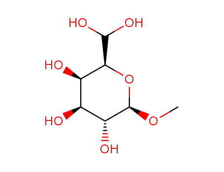 ba-D-galacto-Hexodialdo-1,5-pyranoside, methyl, 6-hydrate (9CI)