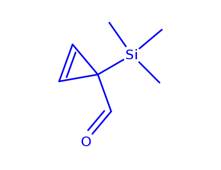 2-시클로프로펜-1-카르복스알데히드, 1-(트리메틸실릴)-(9CI)