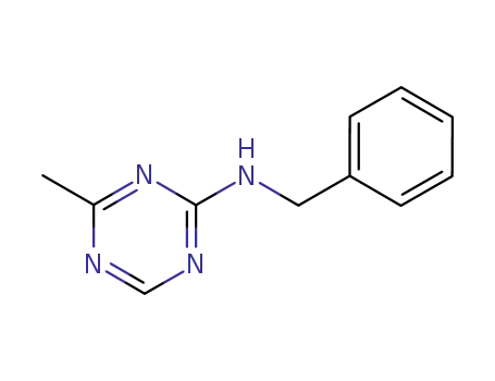 Molecular Structure of 30377-22-1 (N-benzyl-4-methyl-1,3,5-triazin-2-amine)