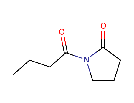 2-Pyrrolidinone,1-(1-oxobutyl)- cas  22707-38-6