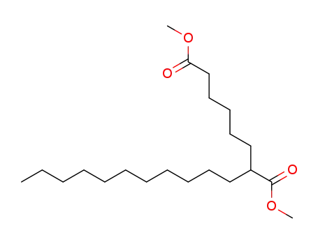 Molecular Structure of 41240-32-8 (2-Undecyloctanedioic acid dimethyl ester)