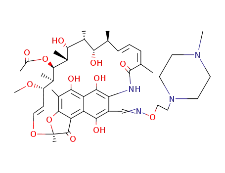 3-[[[2-(4-Methyl-1-piperazinyl)ethoxy]imino]methyl]rifamycin