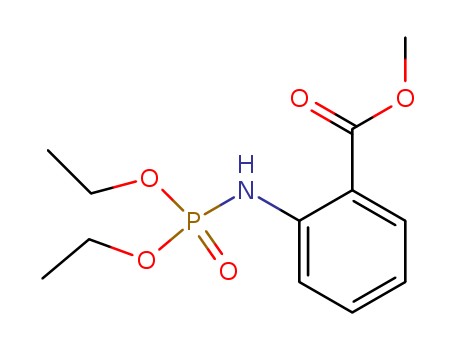 Benzoicacid, 2-[(diethoxyphosphinyl)amino]-, methyl ester cas  22700-45-4