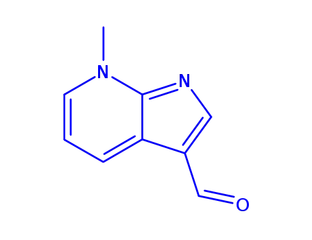 7H-Pyrrolo[2,3-b]pyridine-3-carboxaldehyde, 7-methyl- (9CI)