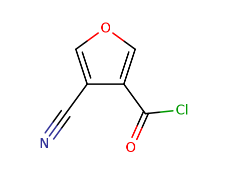 3-FURANCARBONYL CHLORIDE,4-CYANO-