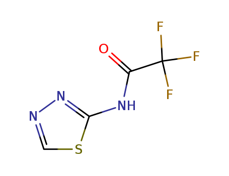 Acetamide,2,2,2-trifluoro-N-1,3,4-thiadiazol-2-yl- cas  22926-48-3