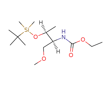 [(1S,2S)-2-(tert-Butyl-dimethyl-silanyloxy)-1-methoxymethyl-propyl]-carbamic acid ethyl ester