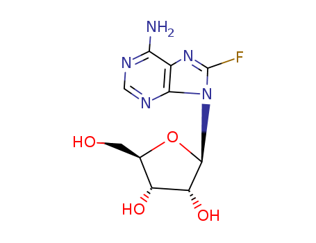 Adenosine, 8-fluoro- cas  23205-67-6
