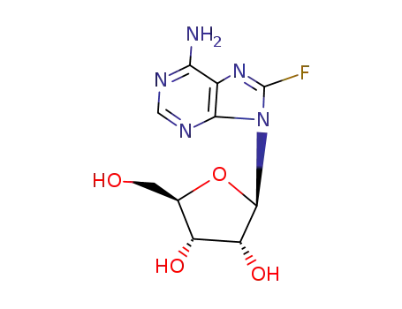 Molecular Structure of 23205-67-6 (8-FLUOROADENOSINE)