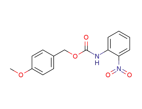 Molecular Structure of 23185-21-9 (4-methoxybenzyl (2-nitrophenyl)carbamate)