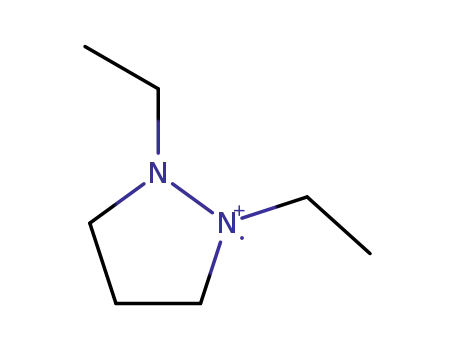 Molecular Structure of 22825-58-7 (1,2-diethylpyrazolidine)