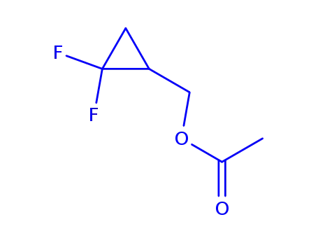 시클로 프로판 메탄올, 2,2- 디 플루오로-, 아세테이트 (9CI)