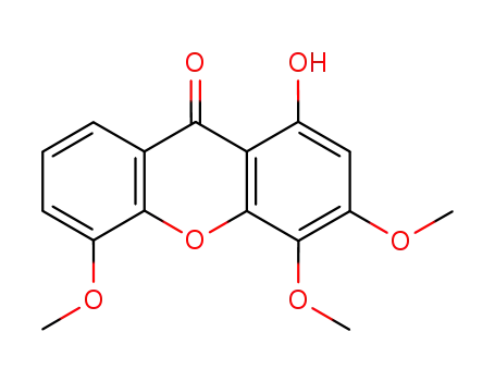 1-하이드록시-3,4,5-트리메톡시잔톤