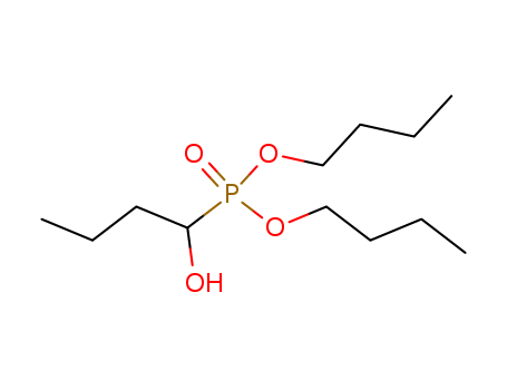 Phosphonic acid,(1-hydroxybutyl)-, dibutyl ester (8CI,9CI) cas  23054-89-9