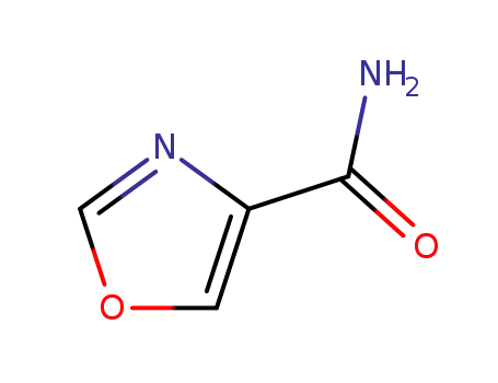 Molecular Structure of 23012-15-9 (OXAZOLE-4-CARBOXAMIDE)