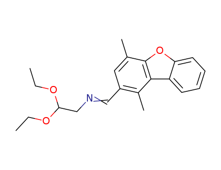 Ethanamine,N-[(1,4-dimethyl-2-dibenzofuranyl)methylene]-2,2-diethoxy-